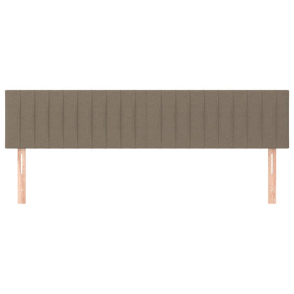 Testiera Tortora 180x5x78/88 cm in Tessuto | homemem39
