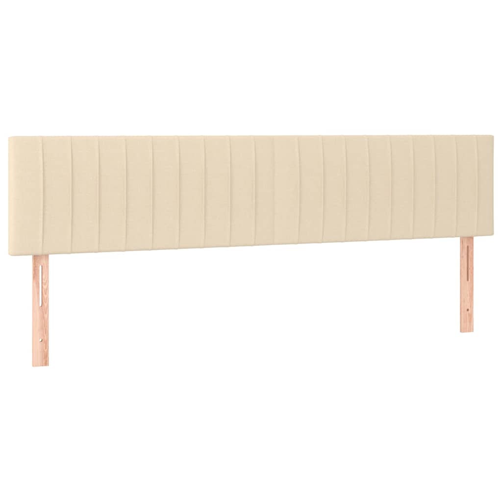 Testiera Crema 180x5x78/88 cm in Tessuto | homemem39