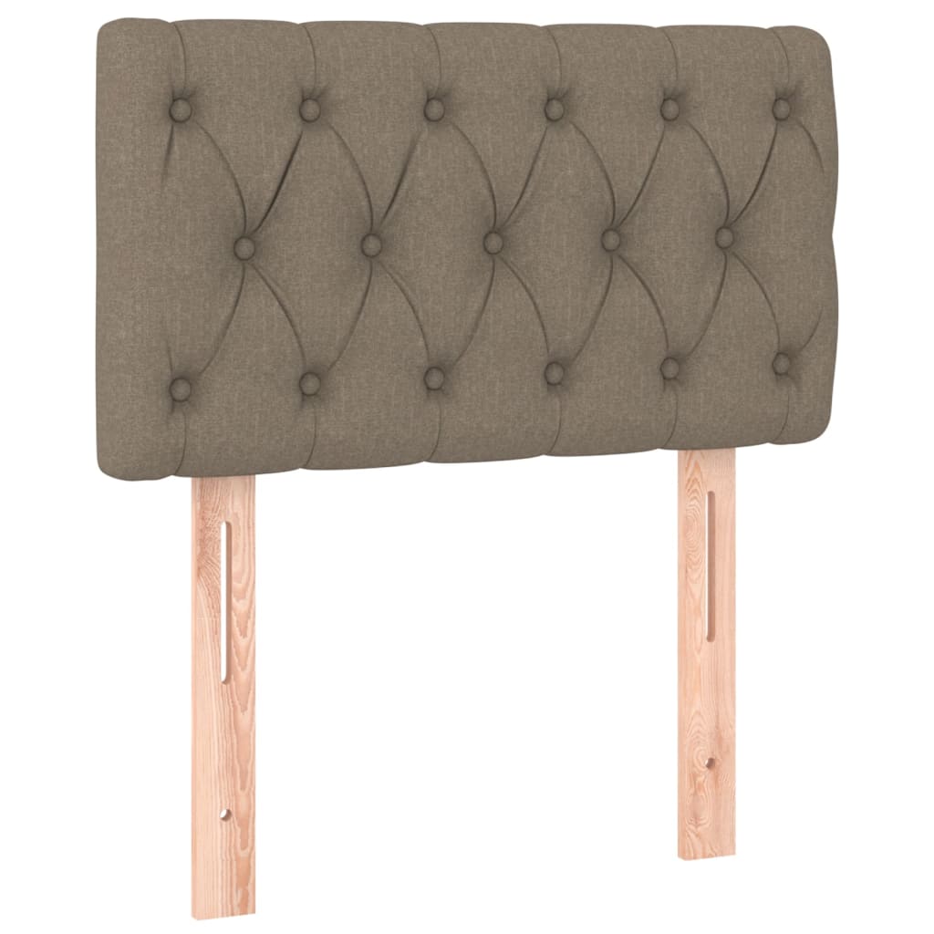Testiera Tortora 80x7x78/88 cm in Tessuto | homemem39