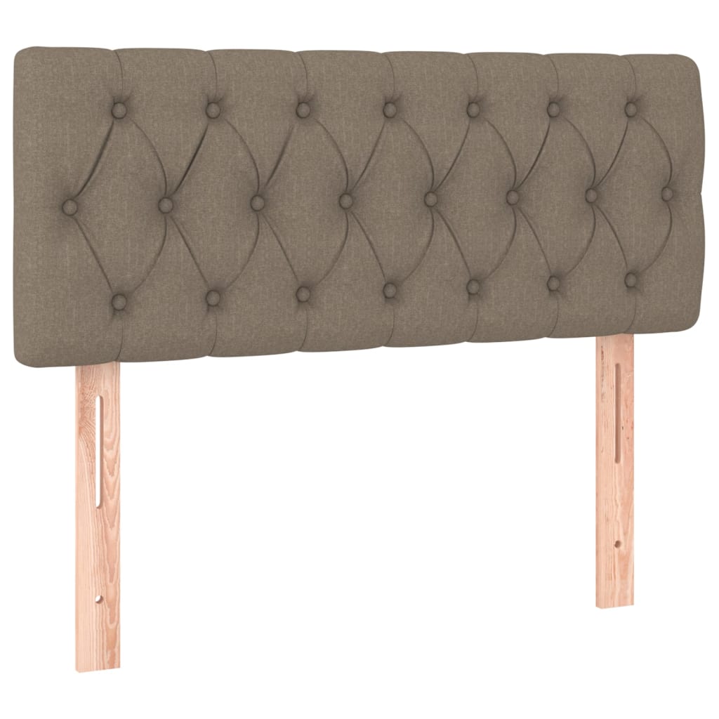 Testiera Tortora 90x7x78/88 cm in Tessuto