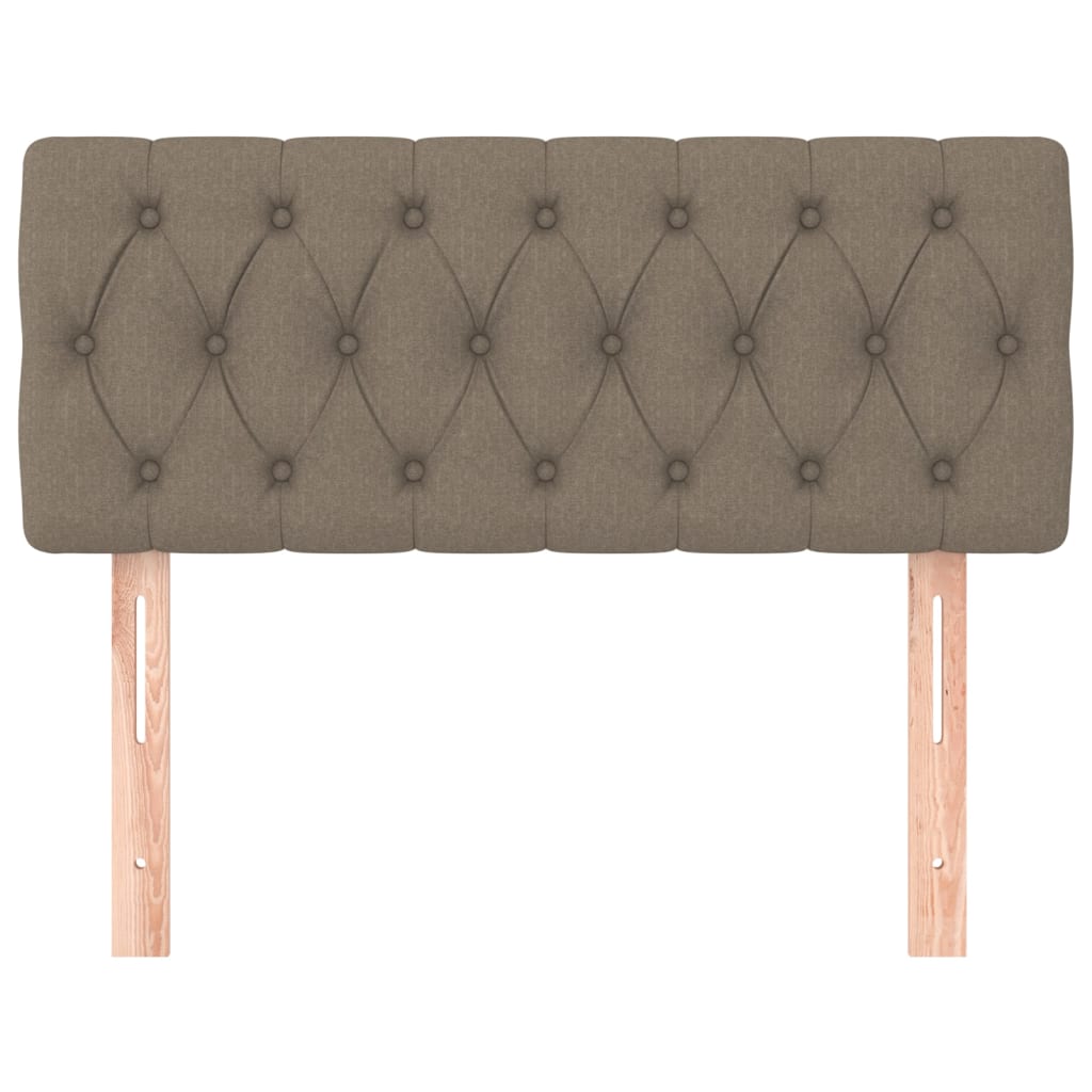 Testiera Tortora 90x7x78/88 cm in Tessuto | homemem39