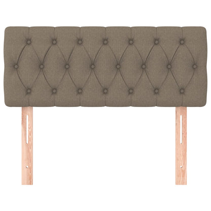 Testiera Tortora 90x7x78/88 cm in Tessuto | homemem39