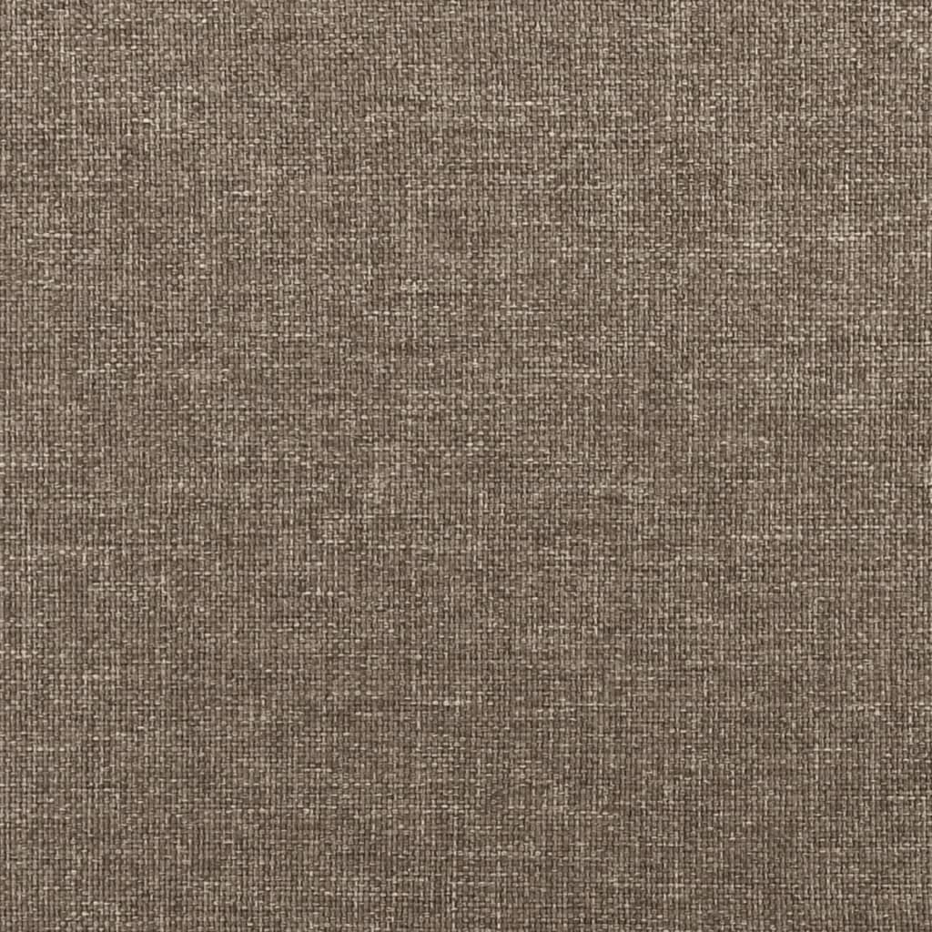 Testiera Tortora 100x7x78/88 cm in Tessuto | homemem39
