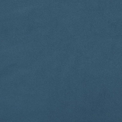 Testiera Blu Scuro 100x7x78/88 cm in Velluto - homemem39