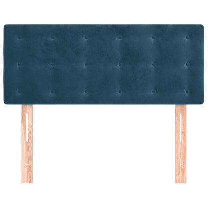 Testiera Blu Scuro 100x5x78/88 cm in Velluto | homemem39