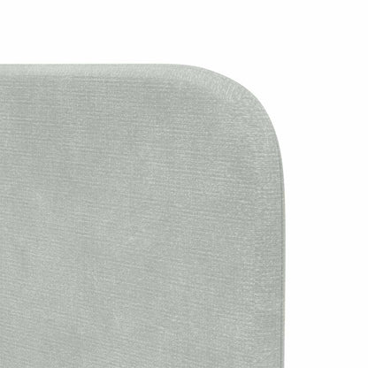 Orecchia della Testata Grigio chiaro 40,5 x 40,5 x 4 cm Velluto