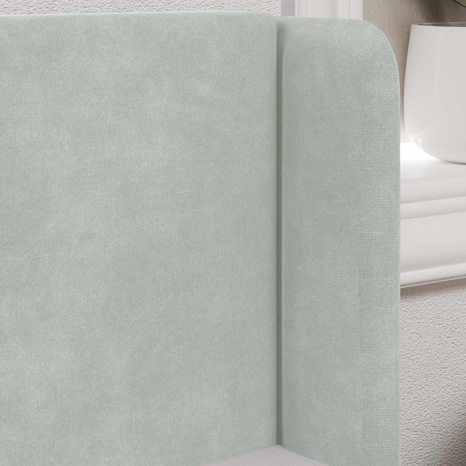 Orecchia della Testata Grigio chiaro 40,5 x 40,5 x 4 cm Velluto | homemem39