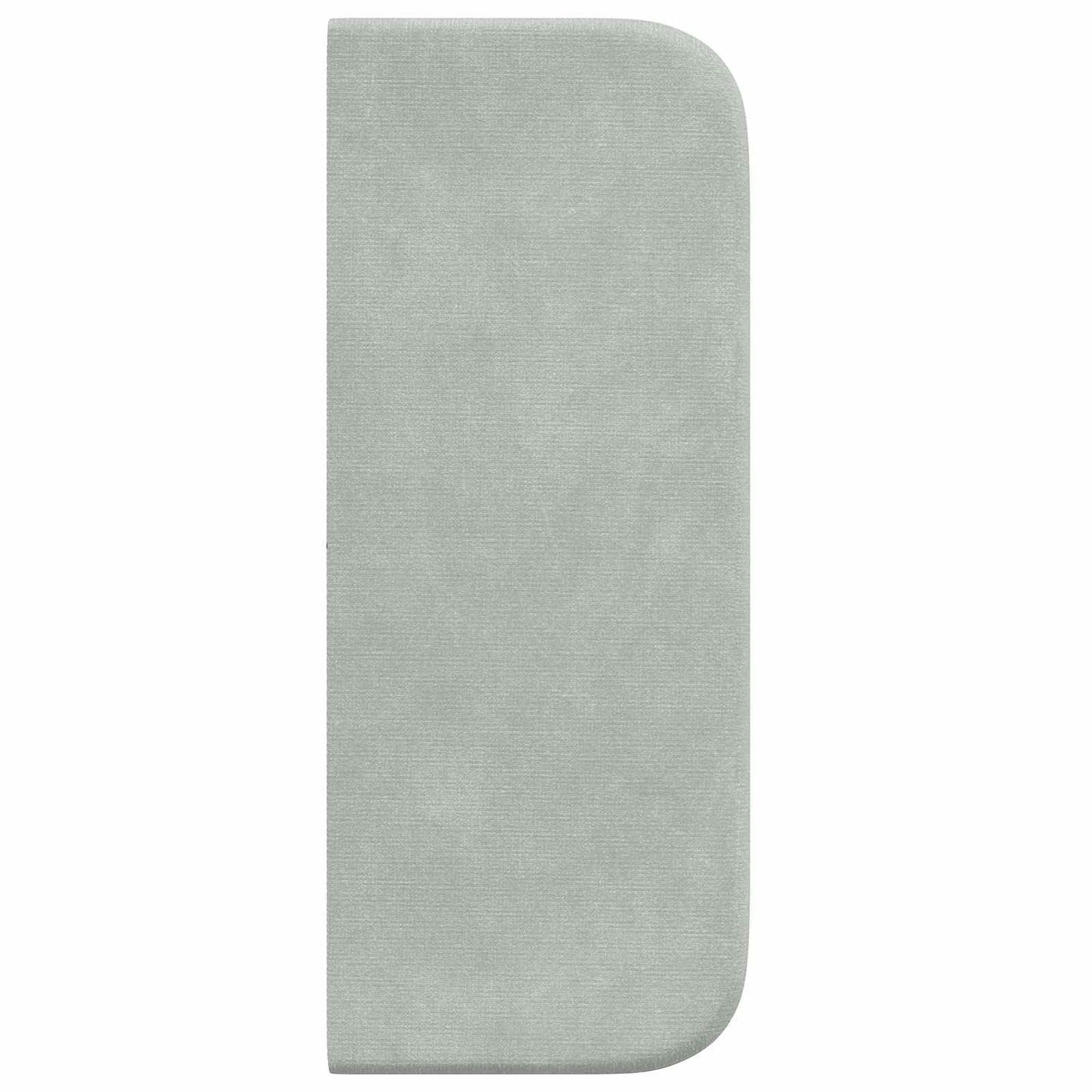 Orecchia della Testata Grigio chiaro 40,5 x 40,5 x 4 cm Velluto | homemem39