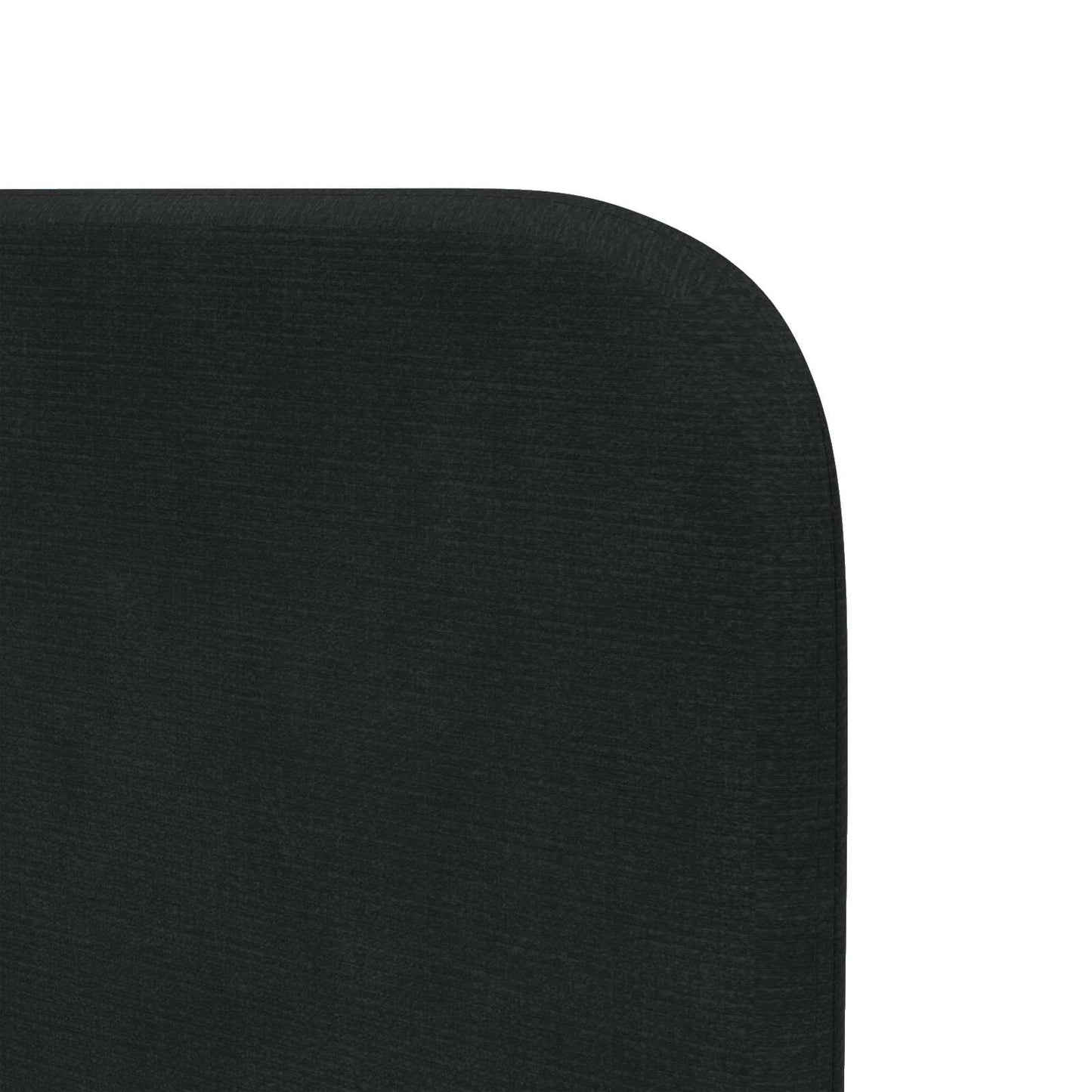 Orecchia della Testata Nero 40,5 x 40,5 x 4 cm Velluto