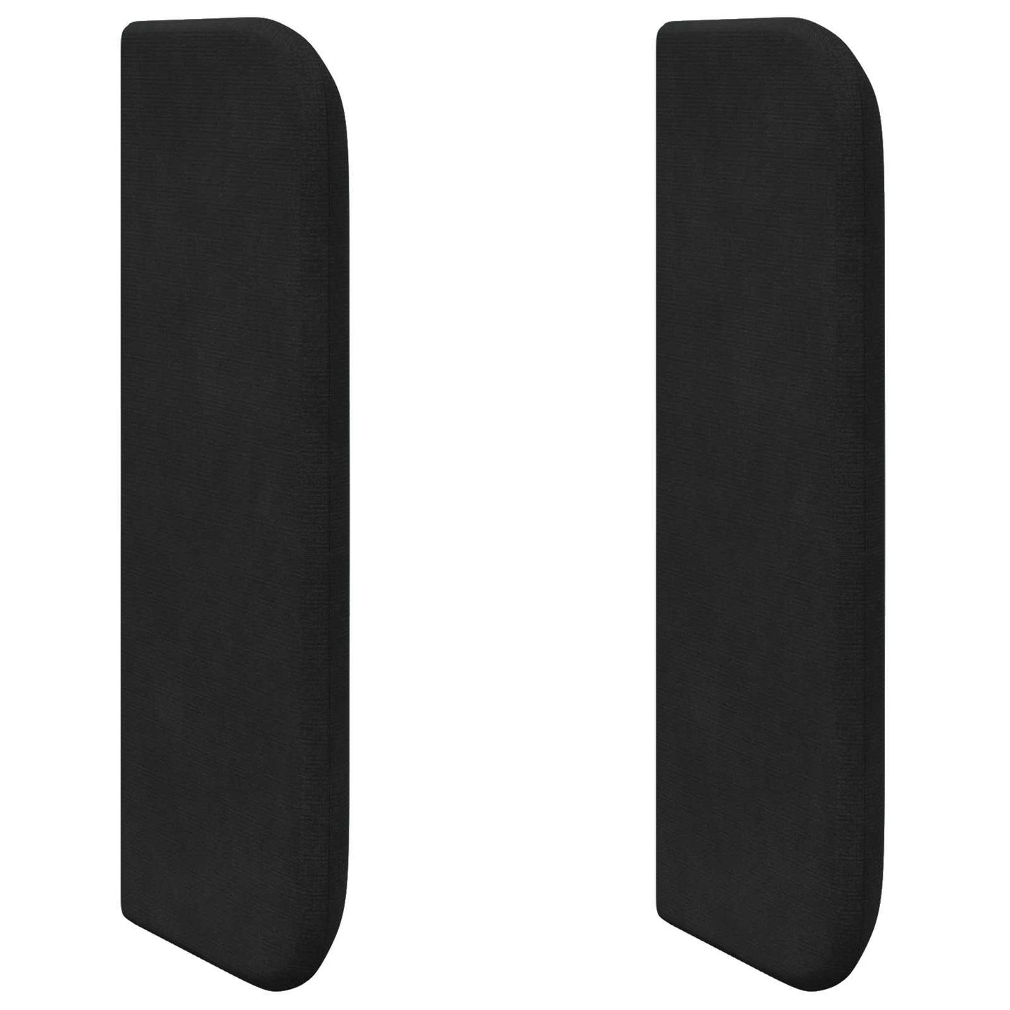 Orecchia della Testata Nero 40,5 x 40,5 x 4 cm Velluto