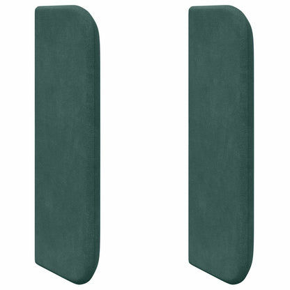 Orecchia della Testata Verde 40,5 x 40,5 x 4 cm Velluto