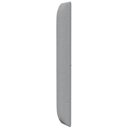 Orecchia della Testata Grigio chiaro 80 x 16 x 4 cm Tessuto