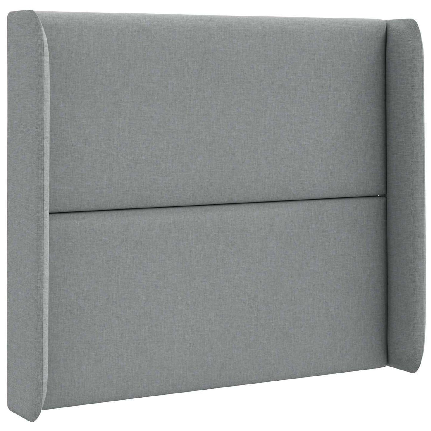 Orecchia della Testata Grigio chiaro 80 x 16 x 4 cm Tessuto