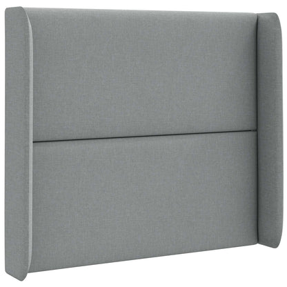 Orecchia della Testata Grigio chiaro 80 x 16 x 4 cm Tessuto