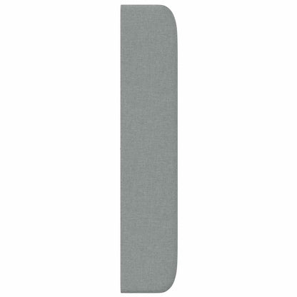 Orecchia della Testata Grigio chiaro 80 x 16 x 4 cm Tessuto