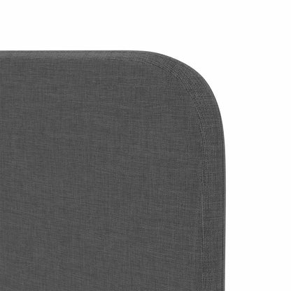 Orecchia della Testata Grigio 80 x 16 x 4 cm Tessuto | homemem39