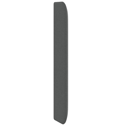 Orecchia della Testata Grigio 80 x 16 x 4 cm Tessuto | homemem39