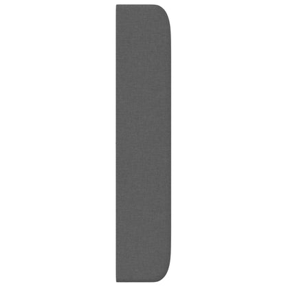 Orecchia della Testata Grigio 80 x 16 x 4 cm Tessuto | homemem39