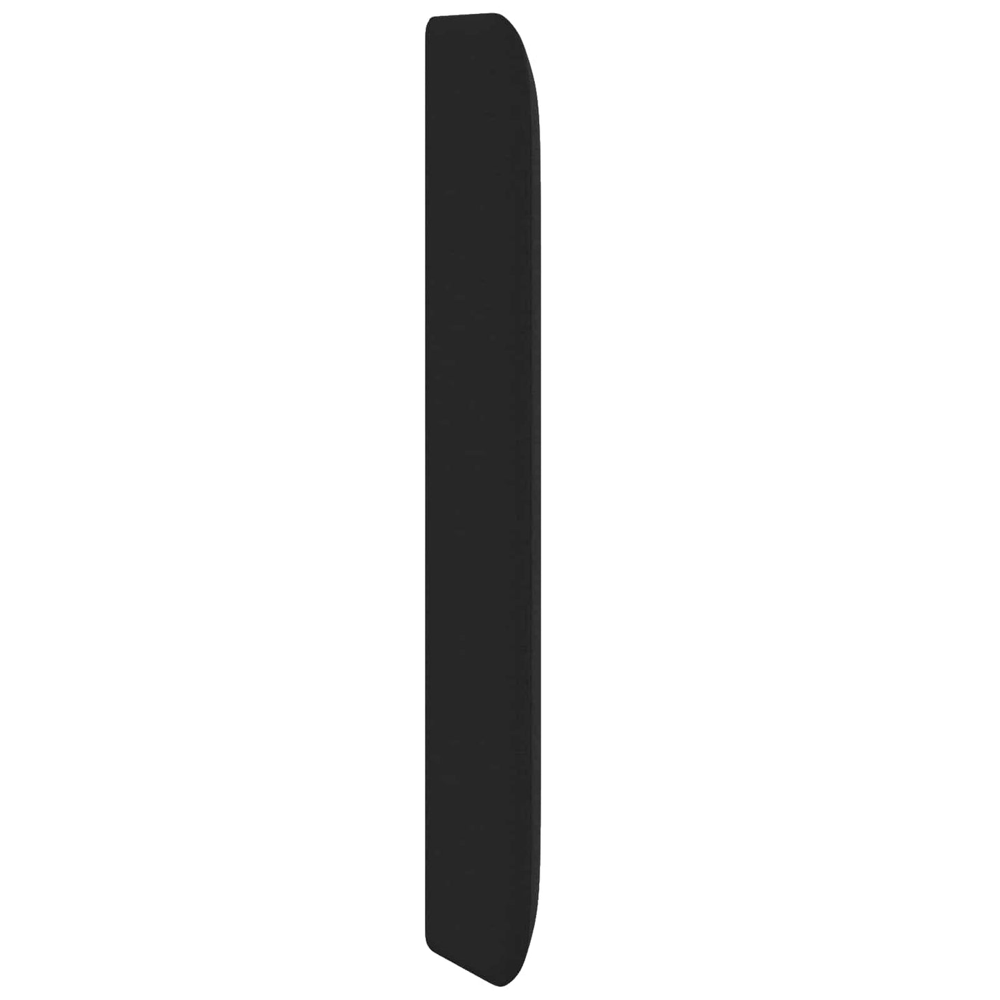 Orecchia della Testata Nero 80 x 16 x 4 cm Tessuto | homemem39