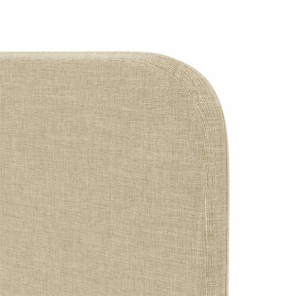 Orecchia della Testata Crema 80 x 16 x 4 cm Tessuto | homemem39