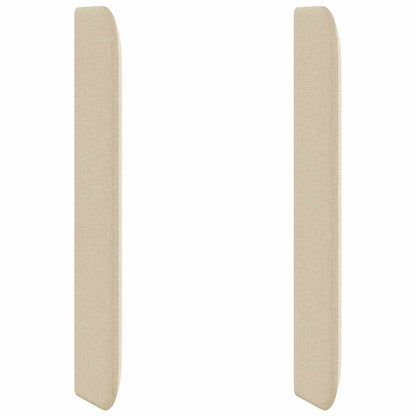 Orecchia della Testata Crema 80 x 16 x 4 cm Tessuto
