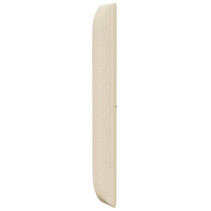 Orecchia della Testata Crema 80 x 16 x 4 cm Tessuto | homemem39
