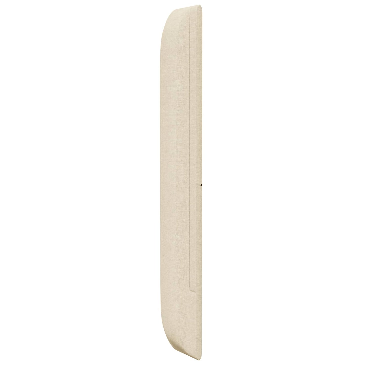 Orecchia della Testata Crema 80 x 16 x 4 cm Tessuto