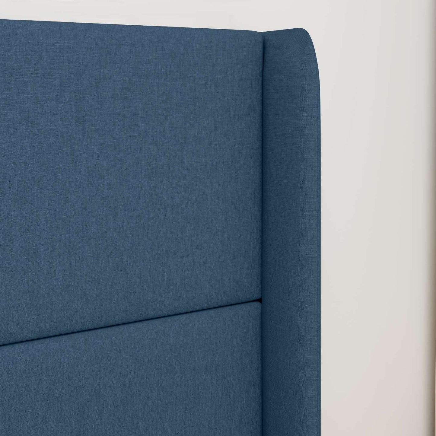 Orecchia della Testata Blu 80 x 16 x 4 cm Tessuto | homemem39