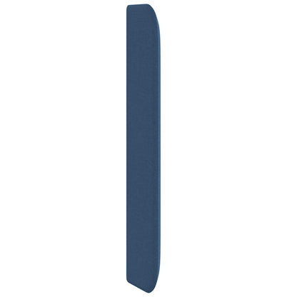 Orecchia della Testata Blu 80 x 16 x 4 cm Tessuto | homemem39