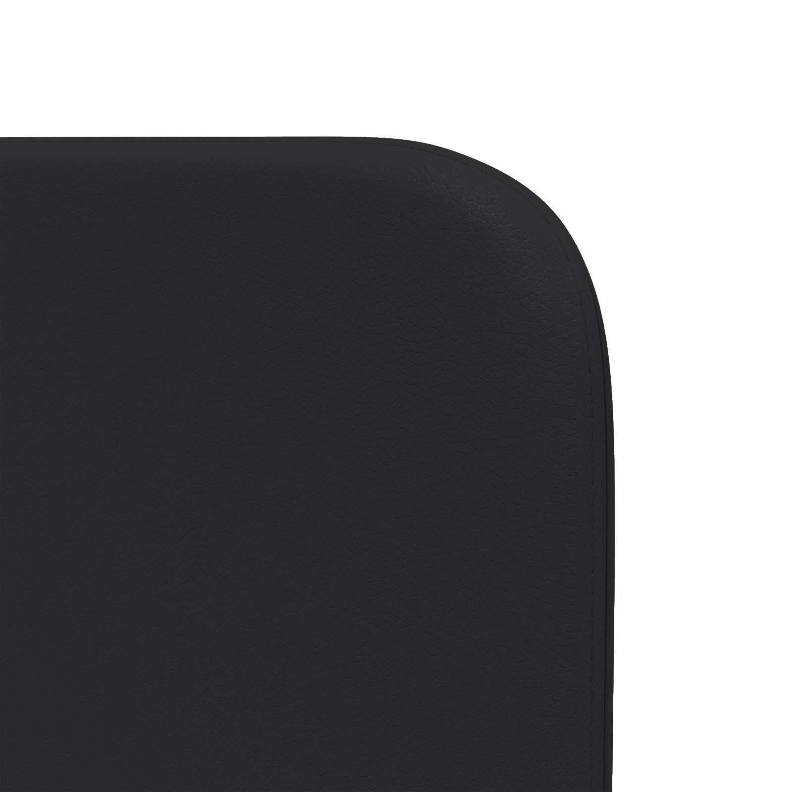 Orecchia della Testata Nero 80 x 16 x 4 cm PVC | homemem39