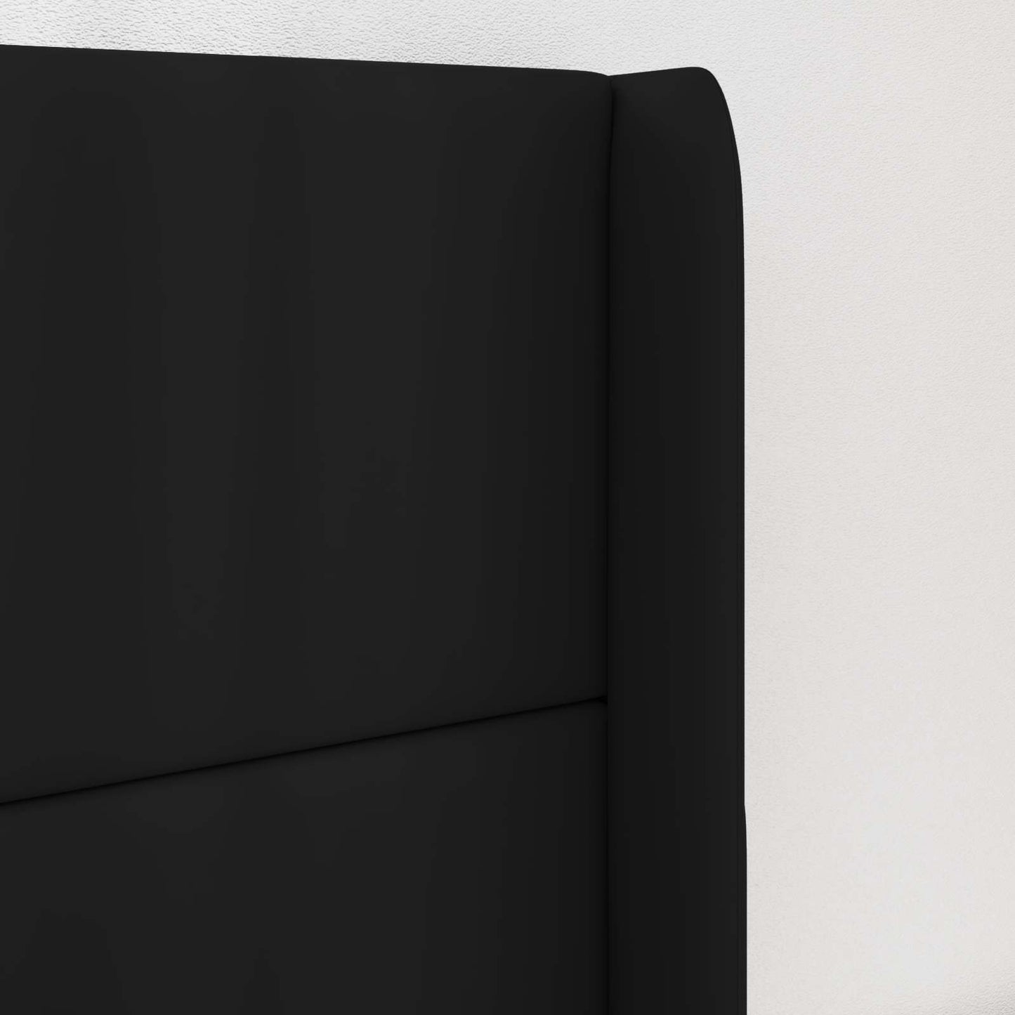 Orecchia della Testata Nero 80 x 16 x 4 cm PVC