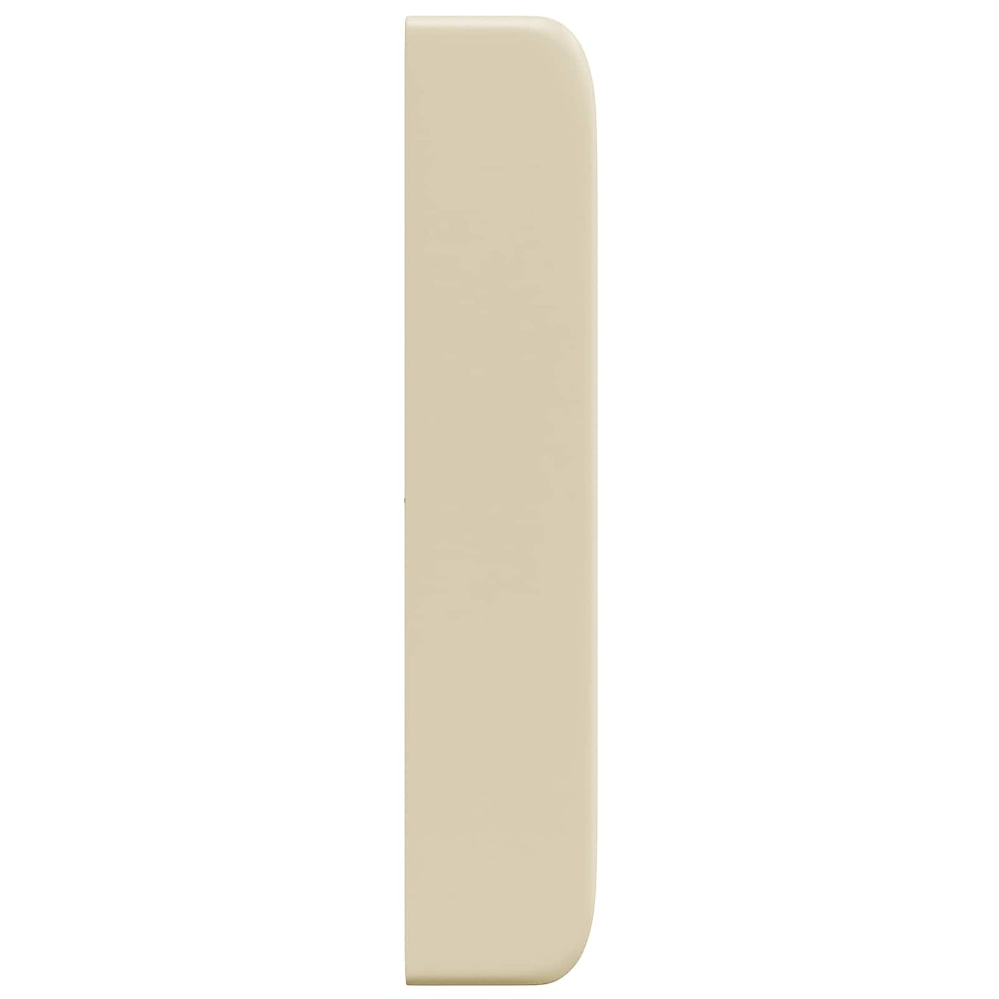Orecchia della Testata Crema 80 x 16 x 4 cm PVC