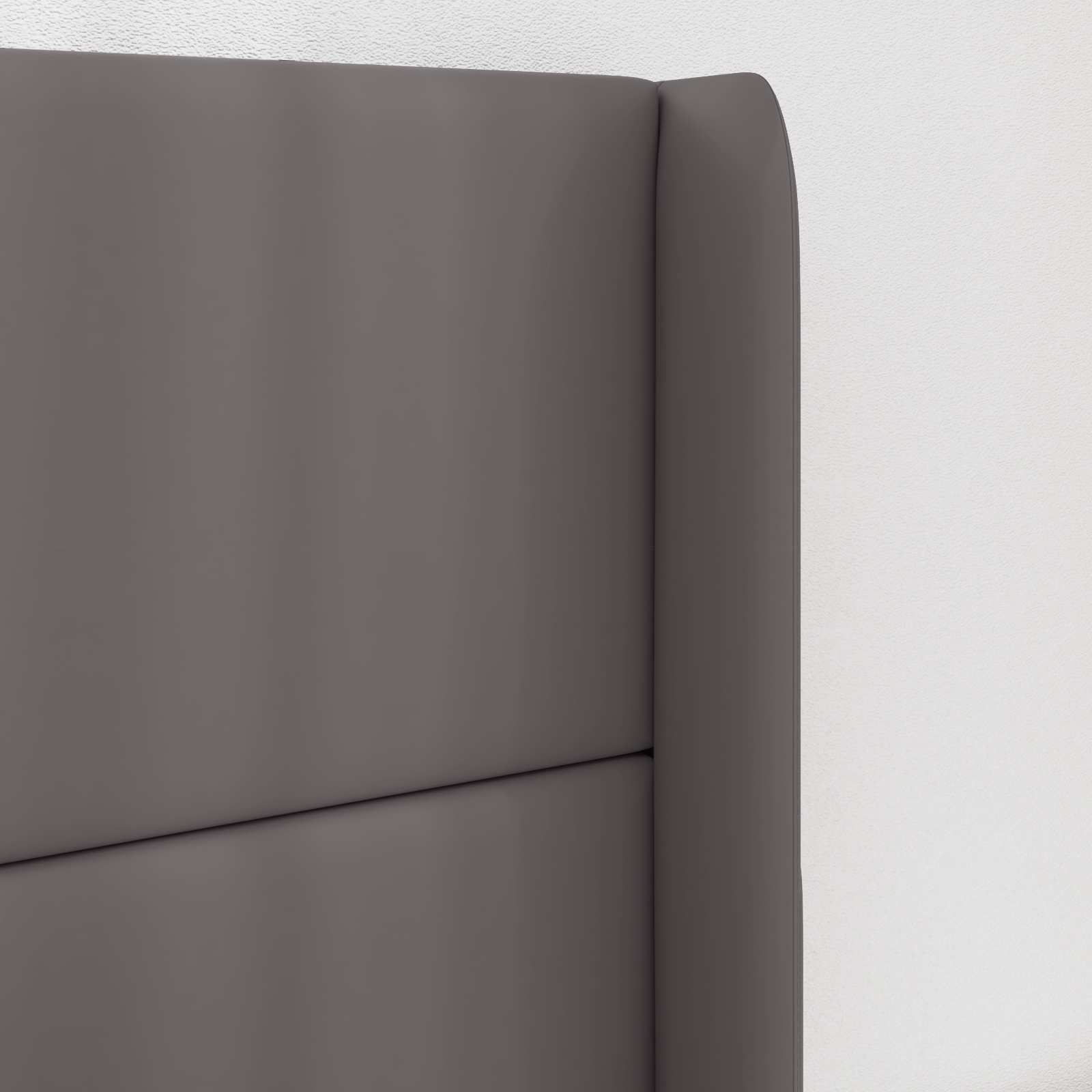 Orecchia della Testata Grigio 80 x 16 x 4 cm PVC | homemem39