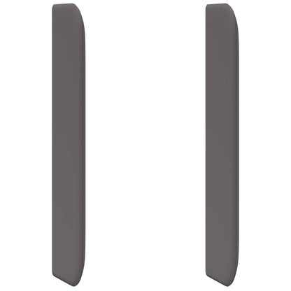 Orecchia della Testata Grigio 80 x 16 x 4 cm PVC | homemem39