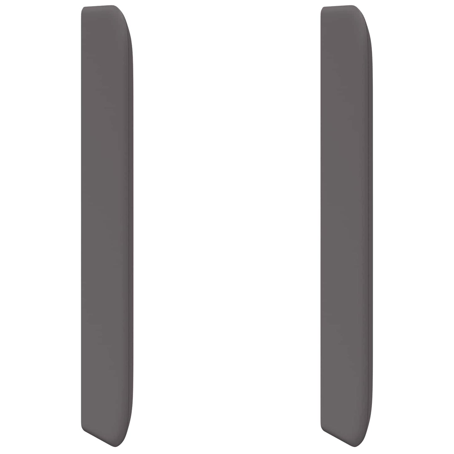 Orecchia della Testata Grigio 80 x 16 x 4 cm PVC