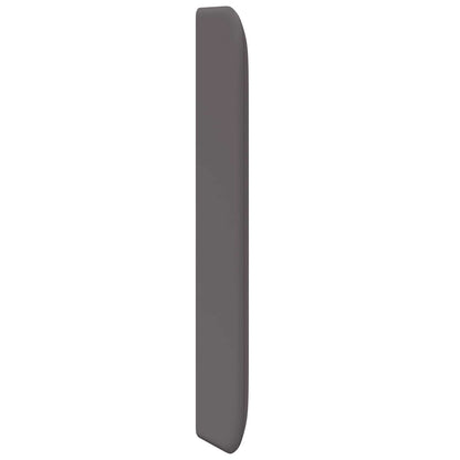 Orecchia della Testata Grigio 80 x 16 x 4 cm PVC
