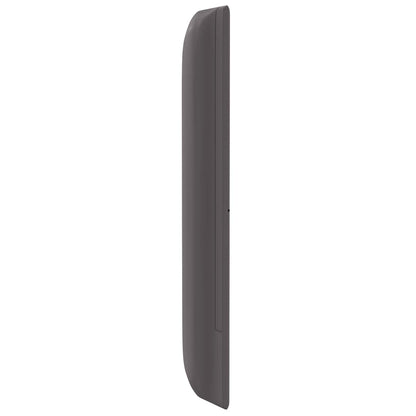 Orecchia della Testata Grigio 80 x 16 x 4 cm PVC | homemem39