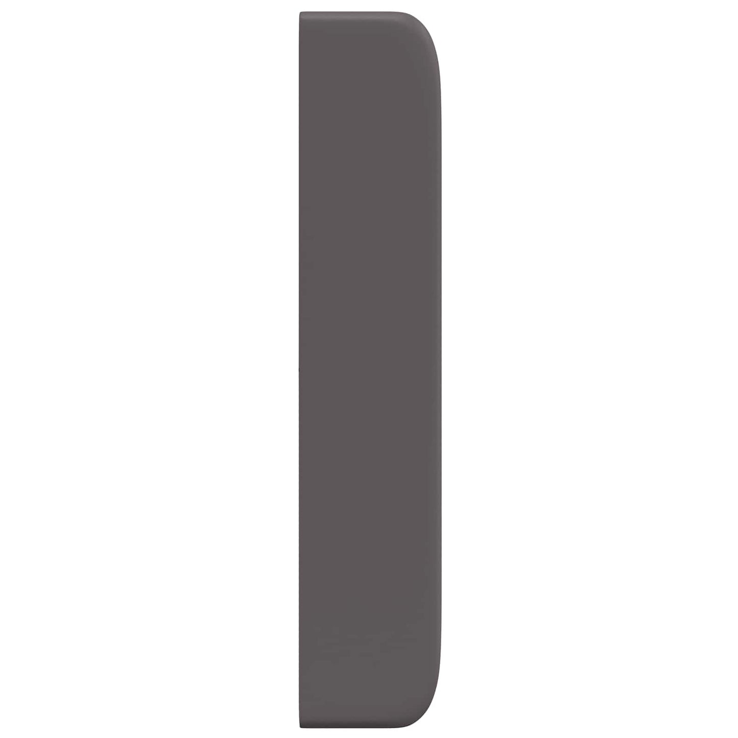 Orecchia della Testata Grigio 80 x 16 x 4 cm PVC | homemem39