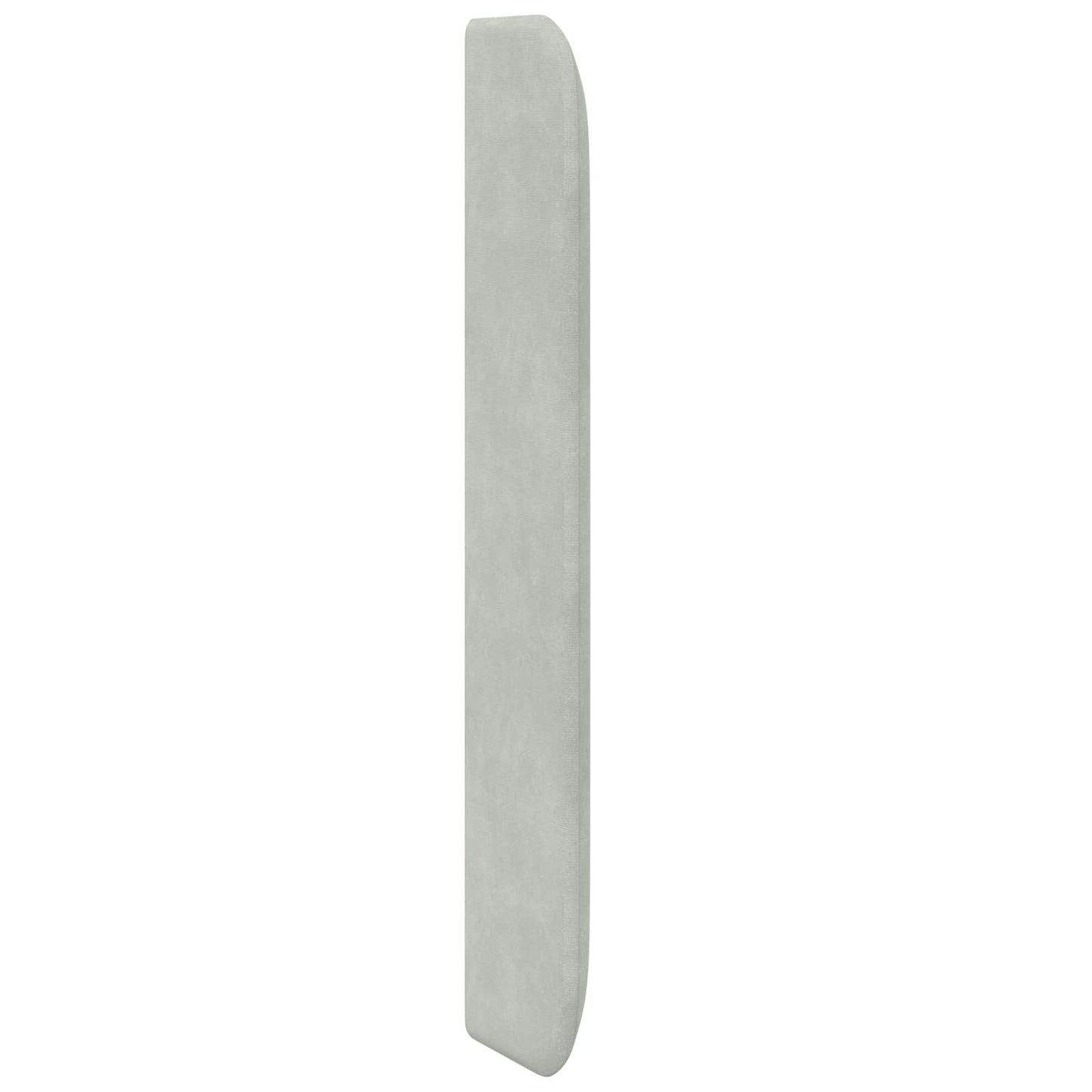 Orecchia della Testata Grigio chiaro 80 x 16 x 4 cm Velluto | homemem39