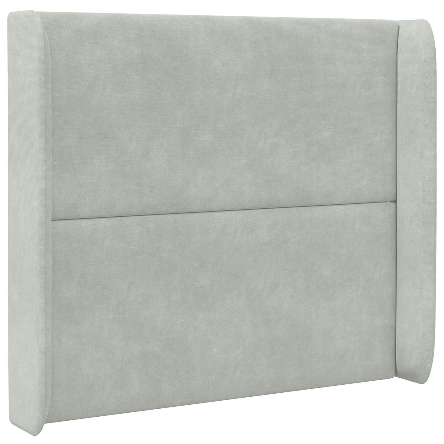 Orecchia della Testata Grigio chiaro 80 x 16 x 4 cm Velluto | homemem39