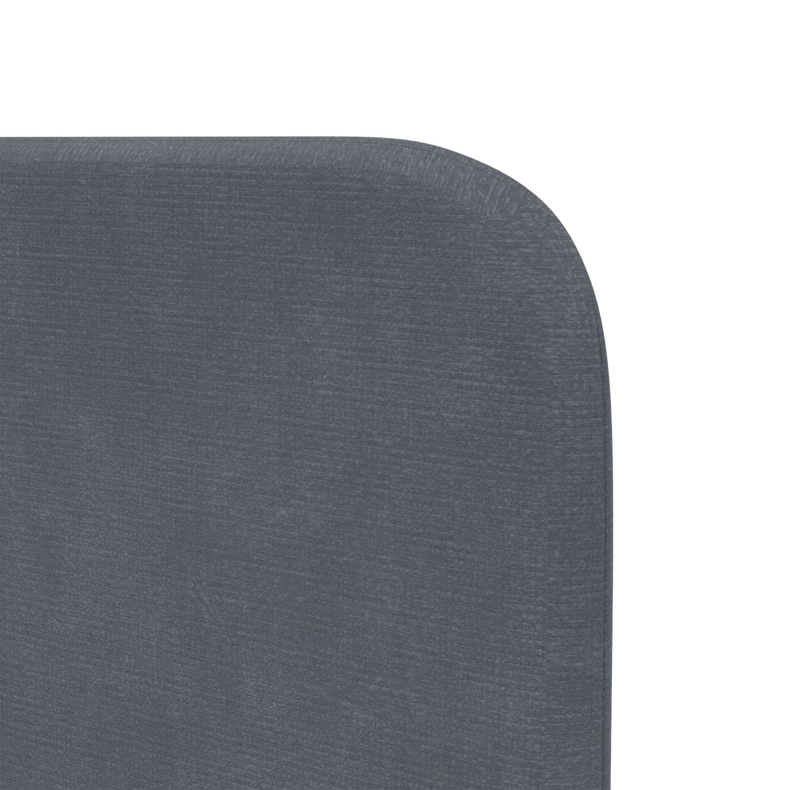 Orecchia della Testata Grigio 80 x 16 x 4 cm Velluto | homemem39