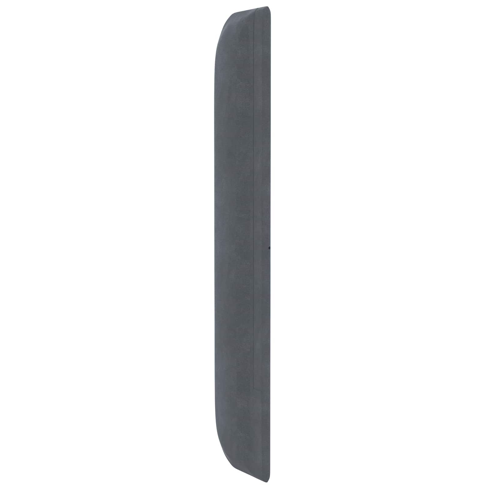 Orecchia della Testata Grigio 80 x 16 x 4 cm Velluto | homemem39
