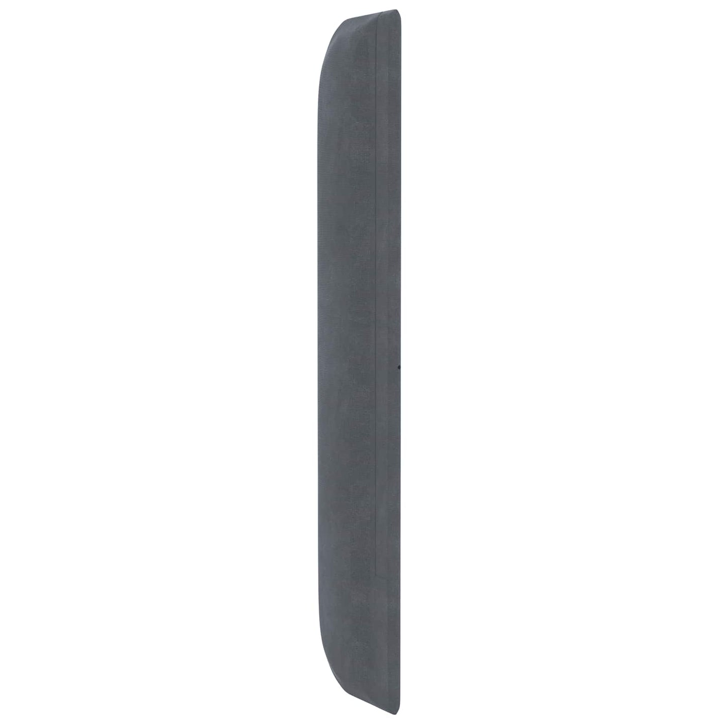 Orecchia della Testata Grigio 80 x 16 x 4 cm Velluto