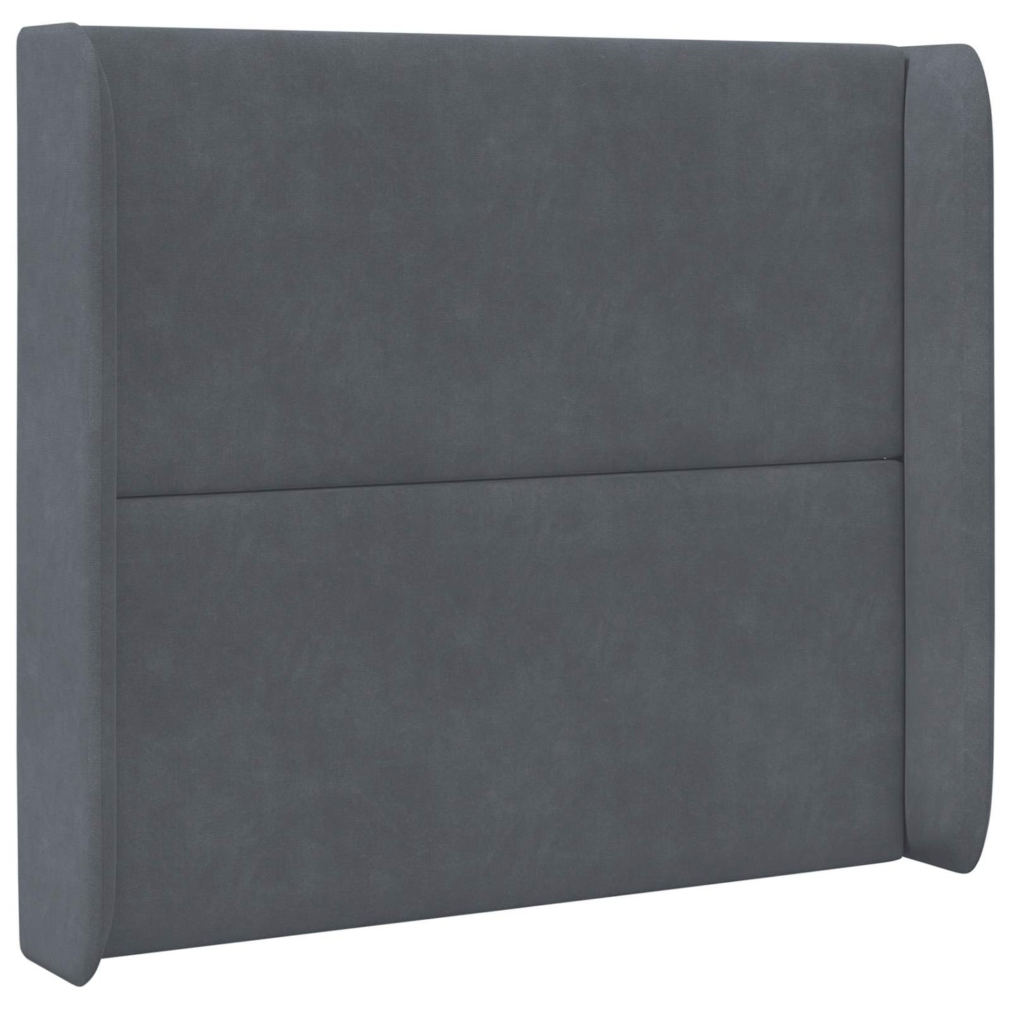 Orecchia della Testata Grigio 80 x 16 x 4 cm Velluto
