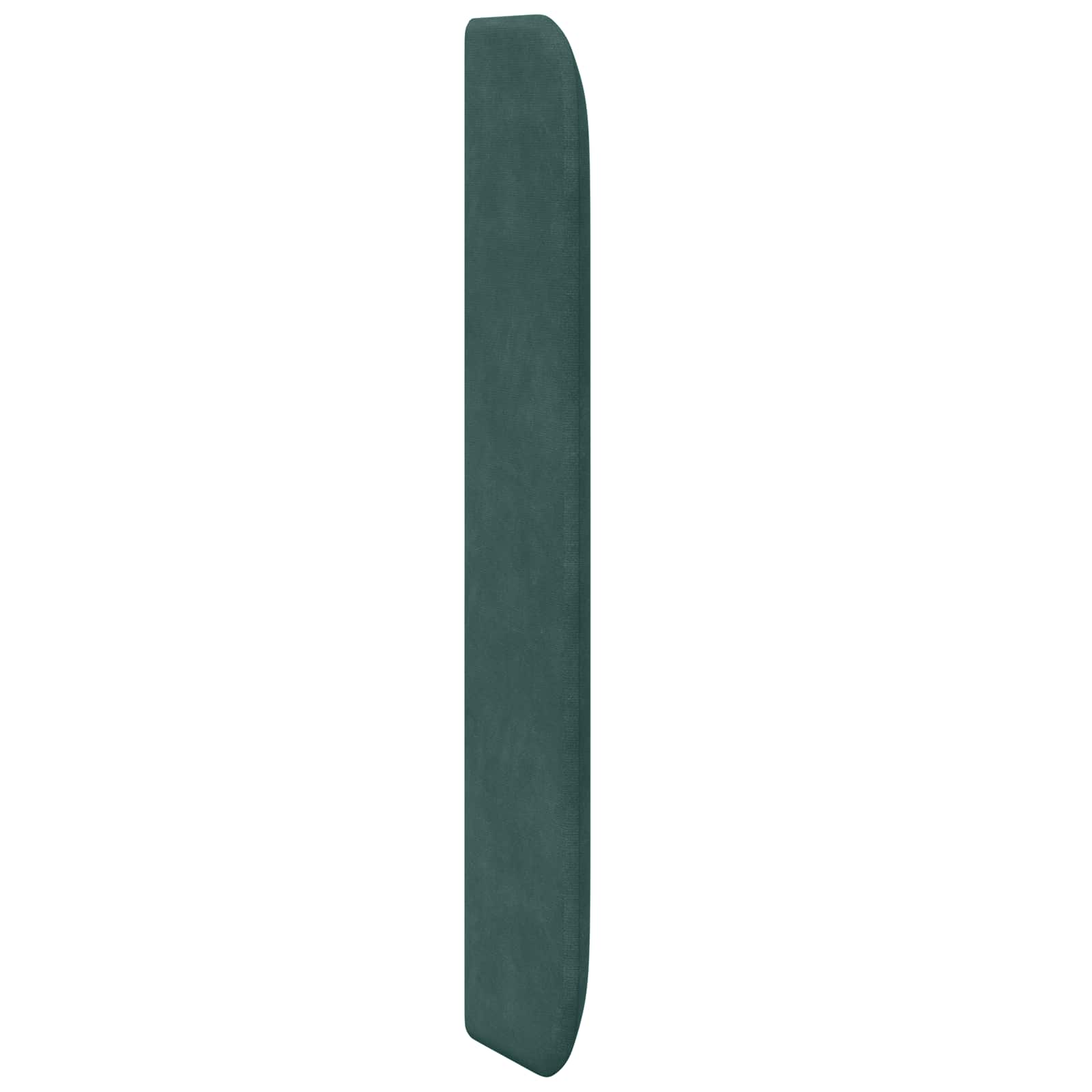 Orecchia della Testata Verde 80 x 16 x 4 cm Velluto | homemem39