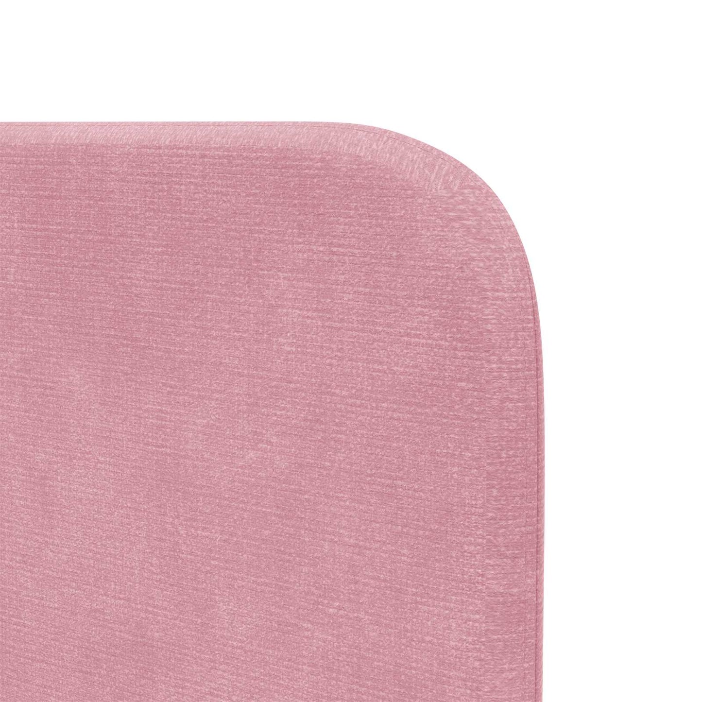 Orecchia della Testata Rosa 80 x 16 x 4 cm Velluto | homemem39