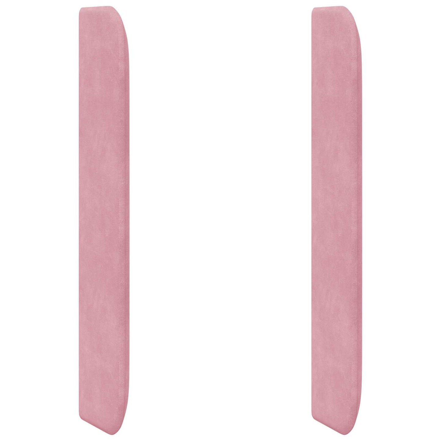 Orecchia della Testata Rosa 80 x 16 x 4 cm Velluto | homemem39
