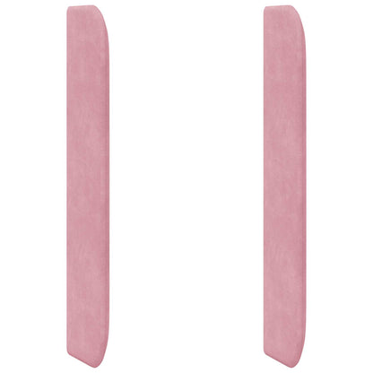 Orecchia della Testata Rosa 80 x 16 x 4 cm Velluto | homemem39