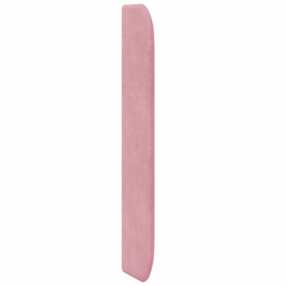Orecchia della Testata Rosa 80 x 16 x 4 cm Velluto | homemem39