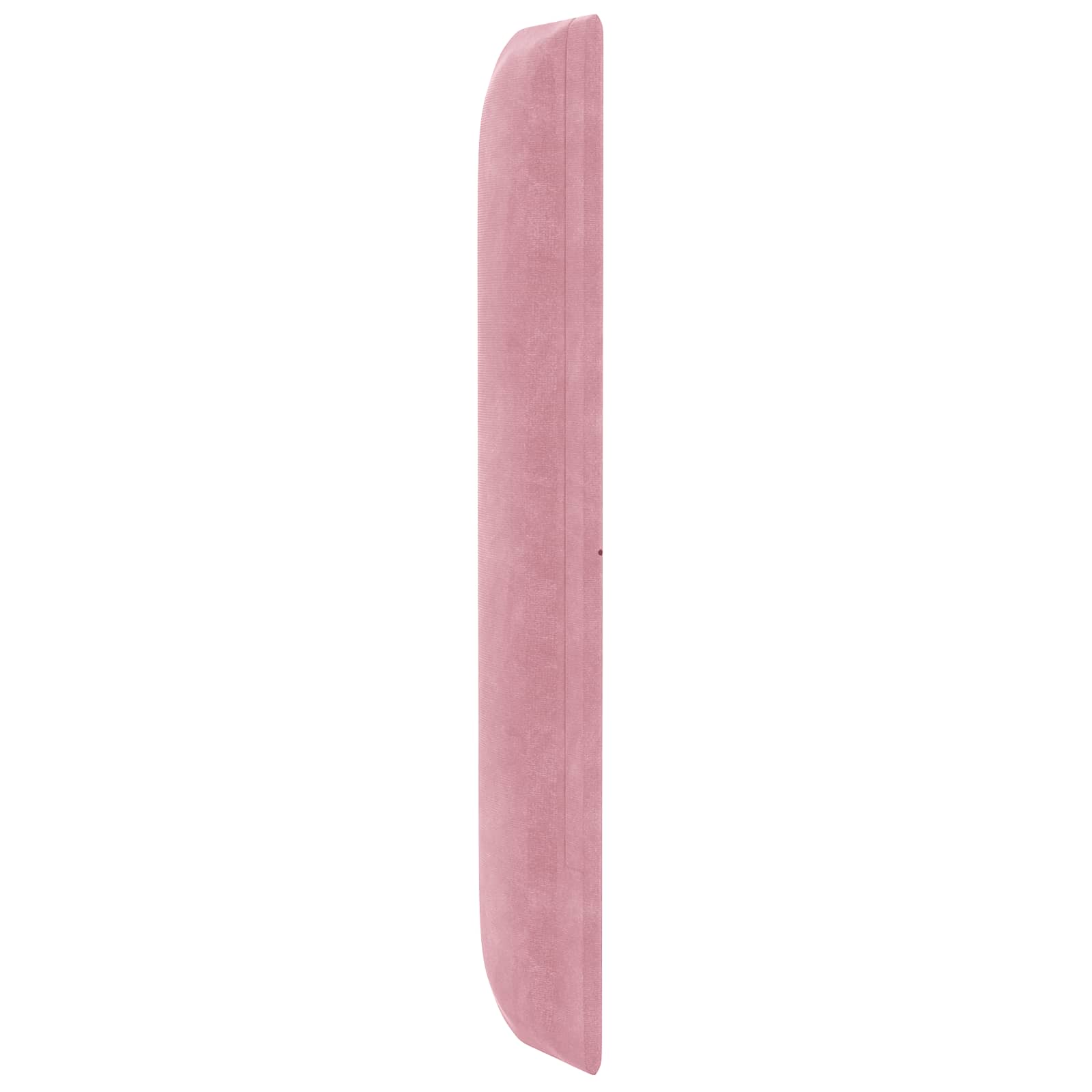 Orecchia della Testata Rosa 80 x 16 x 4 cm Velluto | homemem39
